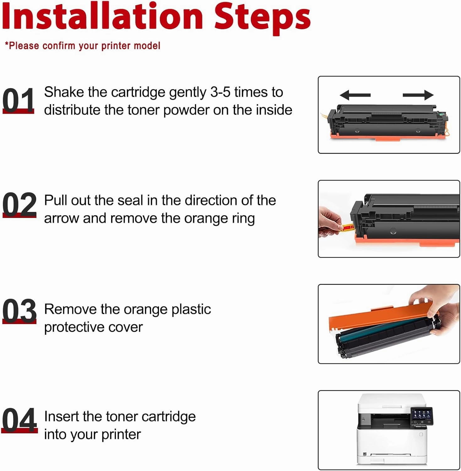 067 Black Toner Cartridge - 2 Pack 067H Toner Replacement for Canon 067 067H Toner Work with Color imageCLASS MF656Cdw MF650C LBP632Cdw MF654Cdw MF653Cdw Printers Ink (2Black, Black)