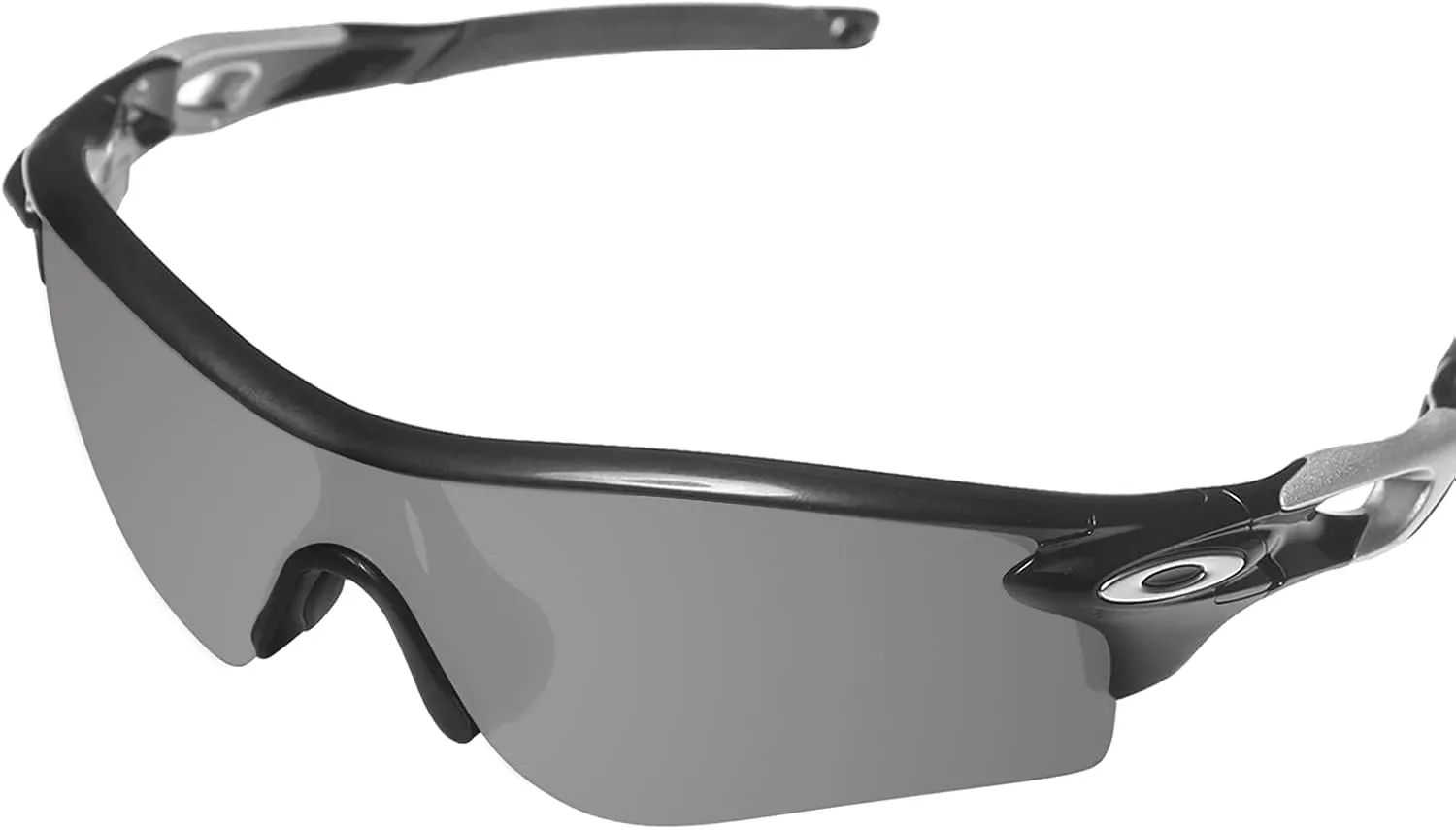 100% Precise-Fit Replacement Sunglass Lenses for Oakley RadarLock Path OO9181 / RadarLock Path Asian Fit OO9206 - Polarized Metallic Silver Mirror