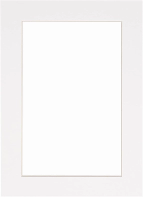 11x14 Mat Bevel Cut for 9x12 Photos - Acid Free White Precut Matboard with Backing Board and Crystal Clear, Self Seal Photo Mat Bag - for Pictures, Photos, Framing - 4-ply Thickness
