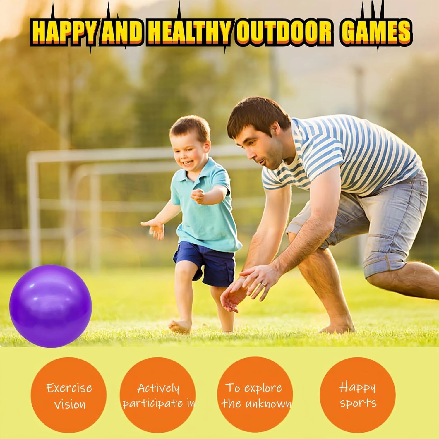 12 Pcs Inflatable Bouncy Balls with Hand Air Pump for Indoor Outdoor Play Balls