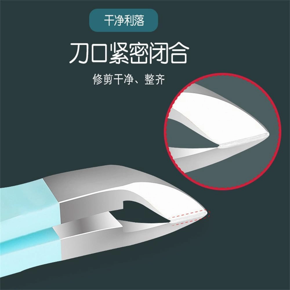 1PC Small Nail Cuticle Scissors Tweezers Mini Nail Clipper Cutter Trimmer for Finger &Toe Remove Pedicure Tools,Dazzling Colors