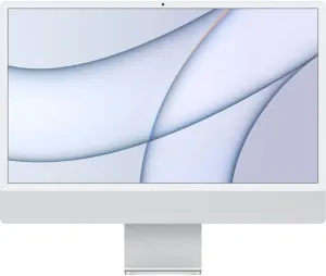 2021 Apple iMac M1 Chip with 8-Core CPU (24-inch, 8GB RAM 1TB SSD Storage) (QWERTY English) Silver (Renewed)