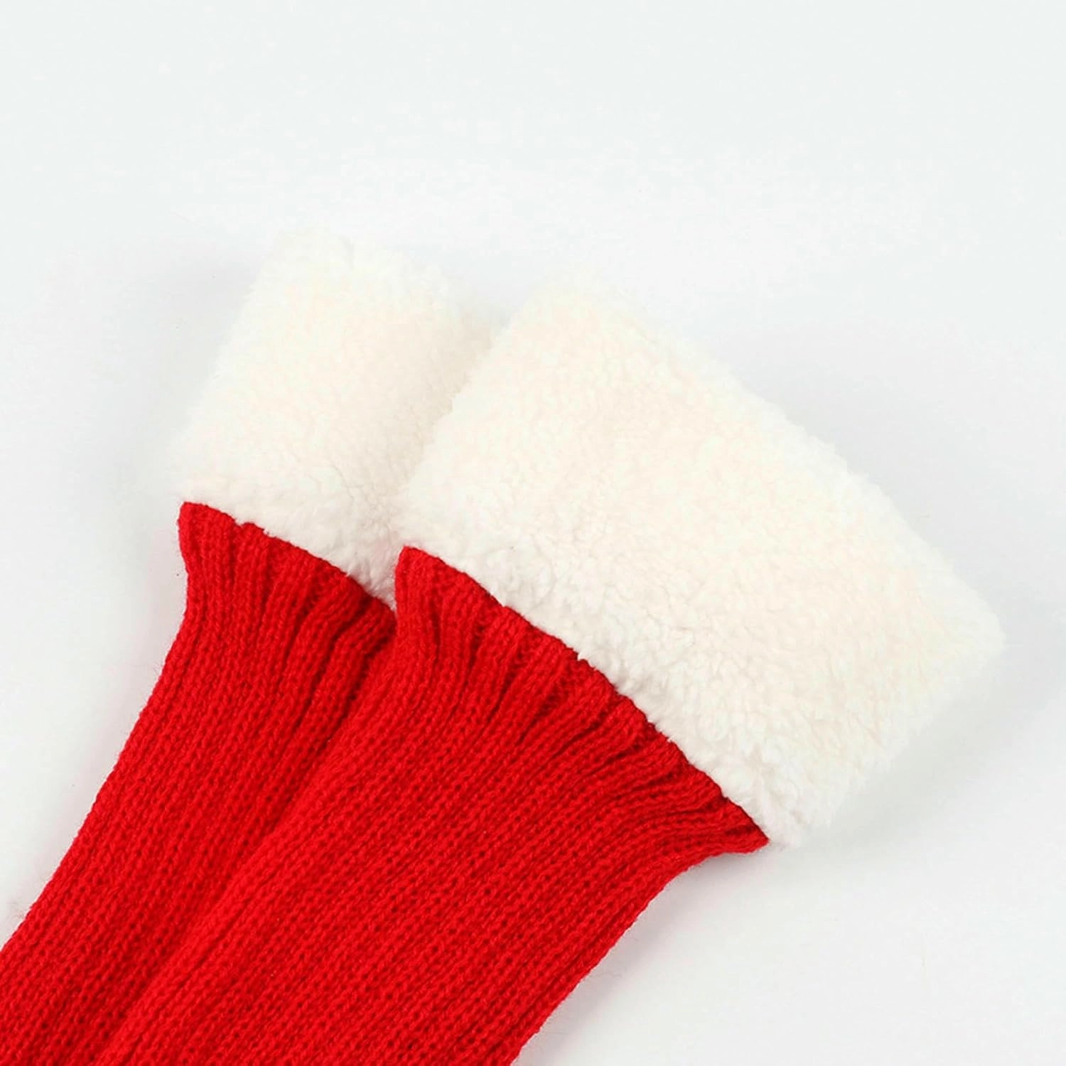 2 pairs - fleece warm woolen feet festival creative calf cover