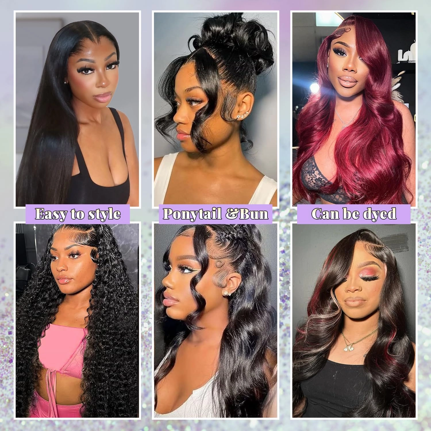 30 Inch Body Wave 13x6 HD Lace Front Wigs Human Hair 200 Density 13x6 Skinlike Real HD Lace Front Wigs Human Hair Pre Plucked Glueless Body Wave Frontal Wigs for Women Human Hair Natural Black