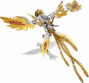 3D Metal Puzzles for Adults,Golden Phoenix Mechanical Puzzle,DIY Metal Assembly Model Kits,Stainless Steel Animal Bird Toy Building Block Birthday Gifts for Men Women (Gold)