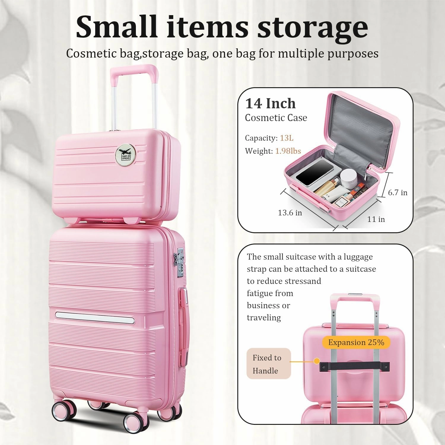4-Piece Hardshell Luggage Set with TSA Locks, Expandable Suitcases and Silent Spinner Wheels - Vibrant Colors for Easy Identification (14/20/24/28 Inch) - Family Travel Suitcase Sets