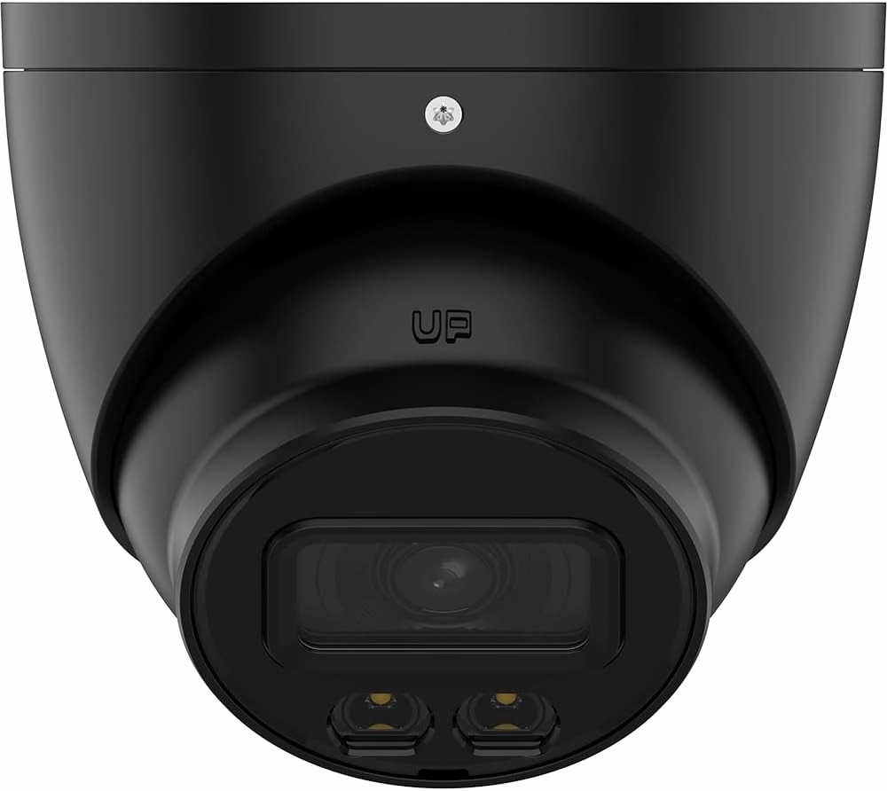 5MP Turret Coax Camera A52CJN2, 4 in 1 Analog Security Camera for Dahua HAC-HDW1500TN-IL-A, CVI/CVBS/AHD/TVI, 2.8mm Fixed Lens, 131ft IR & LED Night Vision, Dual Illuminator, WDR, Starlight, Black