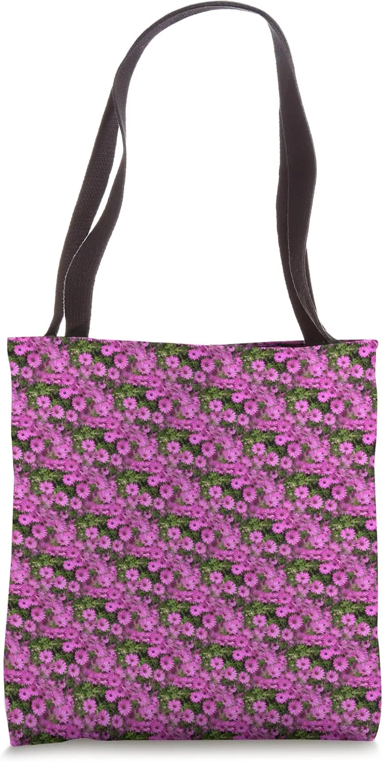 A Plethora Of Purple African Daisies Pattern Tote Bag