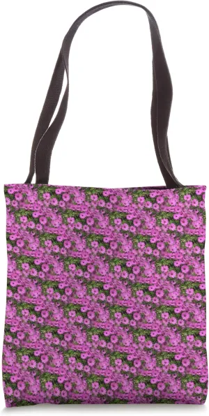 A Plethora Of Purple African Daisies Pattern Tote Bag
