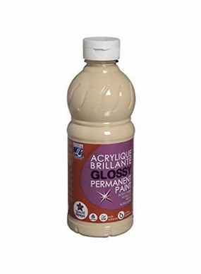 Acrylic Brillante Glossy Permanent Paint Light Peach