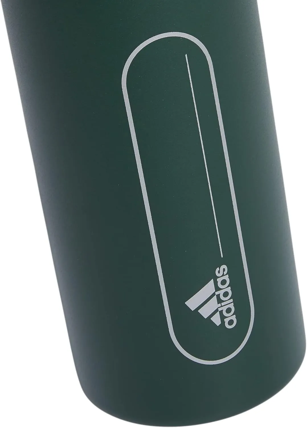 adidas 1 Liter (32 oz) Metal Water Bottle, Hot/Cold Double-Walled Insulated 18/8 Stainless Steel, Green Oxide/Onix Grey/Silver Metallic, 32 Ounces