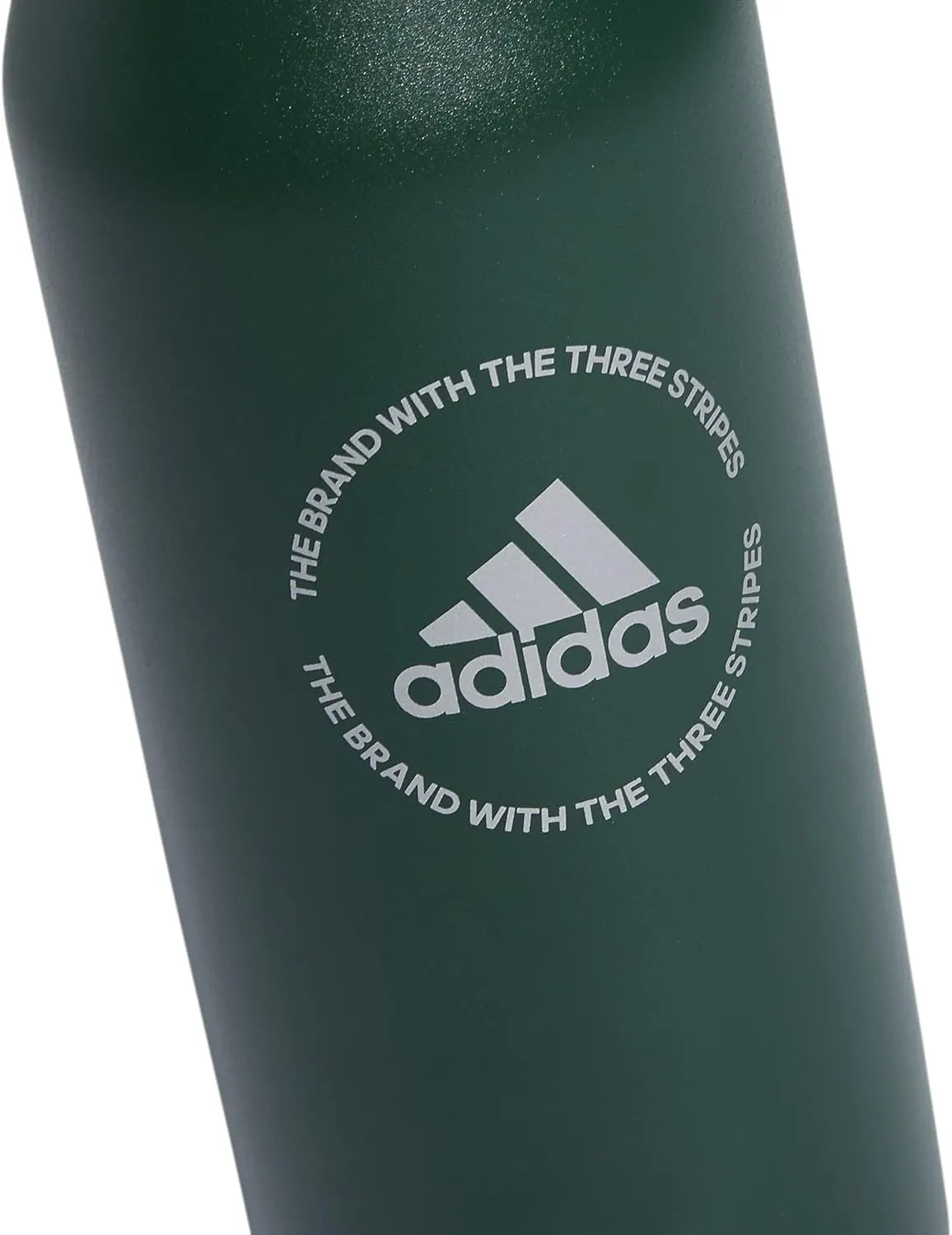 adidas 1 Liter (32 oz) Metal Water Bottle, Hot/Cold Double-Walled Insulated 18/8 Stainless Steel, Green Oxide/Onix Grey/Silver Metallic, 32 Ounces