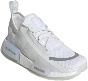 adidas Unisex Big Kids NMD_R1 SPECTOO Shoes, Cloud White/Crystal White/Silver Metallic (us_Footwear_Size_System, Big_Kid, Numeric, Medium, Numeric_5_Point_5)