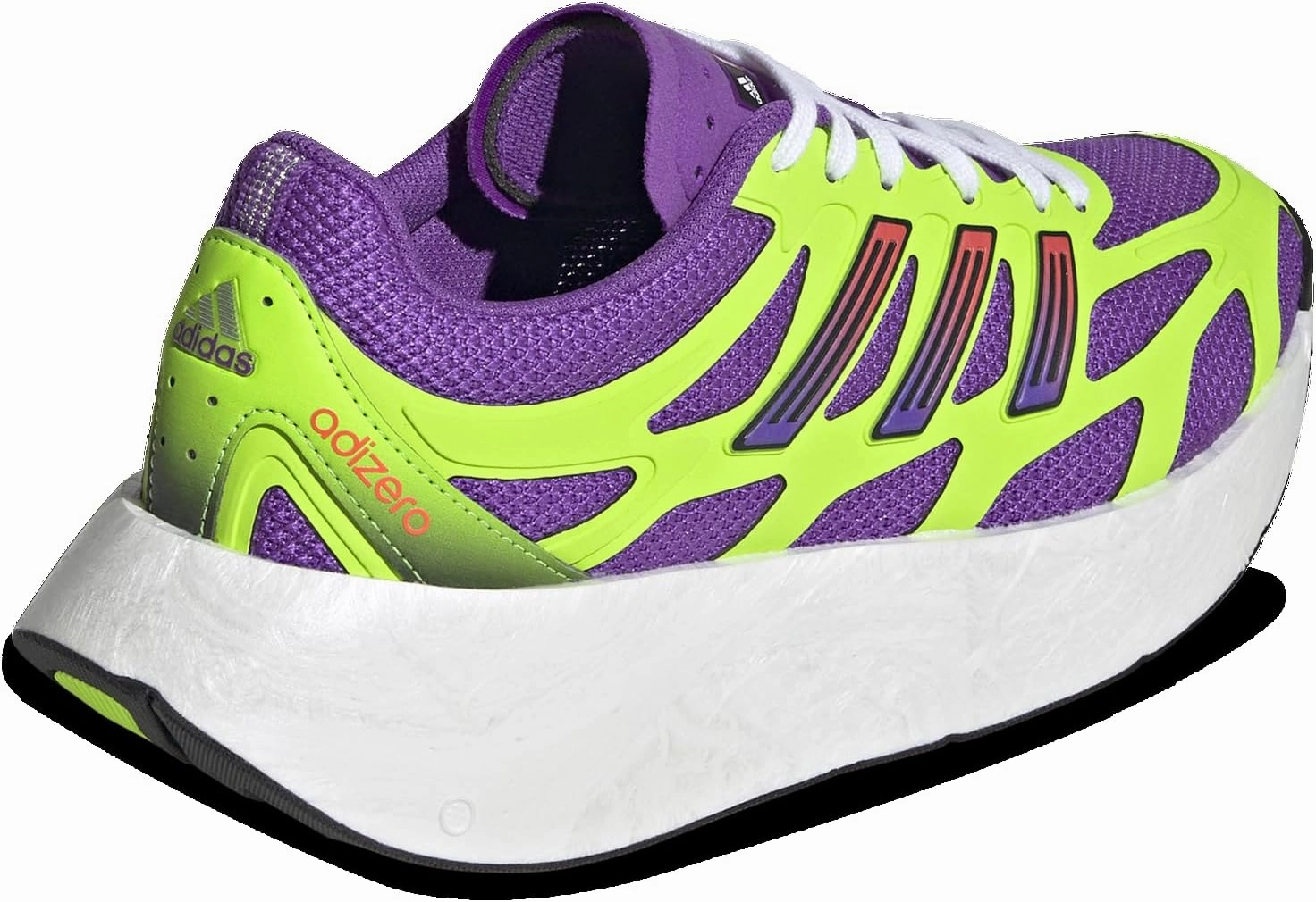 Adidas Adizero Aruku - Women's (JP5566, Metallic Silver/Active Purple/Solar Green)