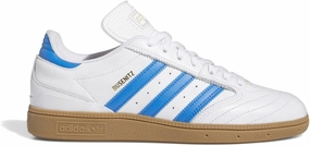 Adidas Busenitz Shoes - White/Bluebird/Gold Metallic - 6.0