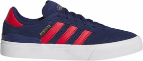 adidas Men's Busenitz Vulc II Skate Shoes - Dark Blue/BetterScarlett/Gold Metallic, Size: 13.0