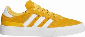 adidas Men's Busenitz Vulc II Skate Shoes - Preloved Yellow/Cloud White/Gold Metallic, Size: 10.0