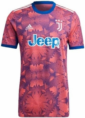 adidas Men's Soccer Juventus 22/23 Third Jersey (as1, Alpha, xx_l, Regular, Regular, XX-Large) Pink