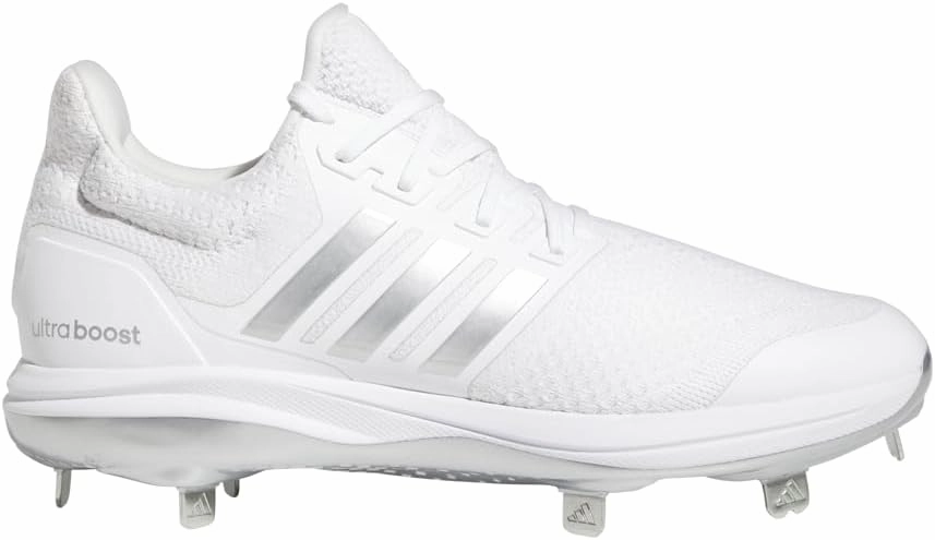 adidas Mens Ultra Boost DNA 5.0 Baseball Baseball Sneakers Shoes Casual - White