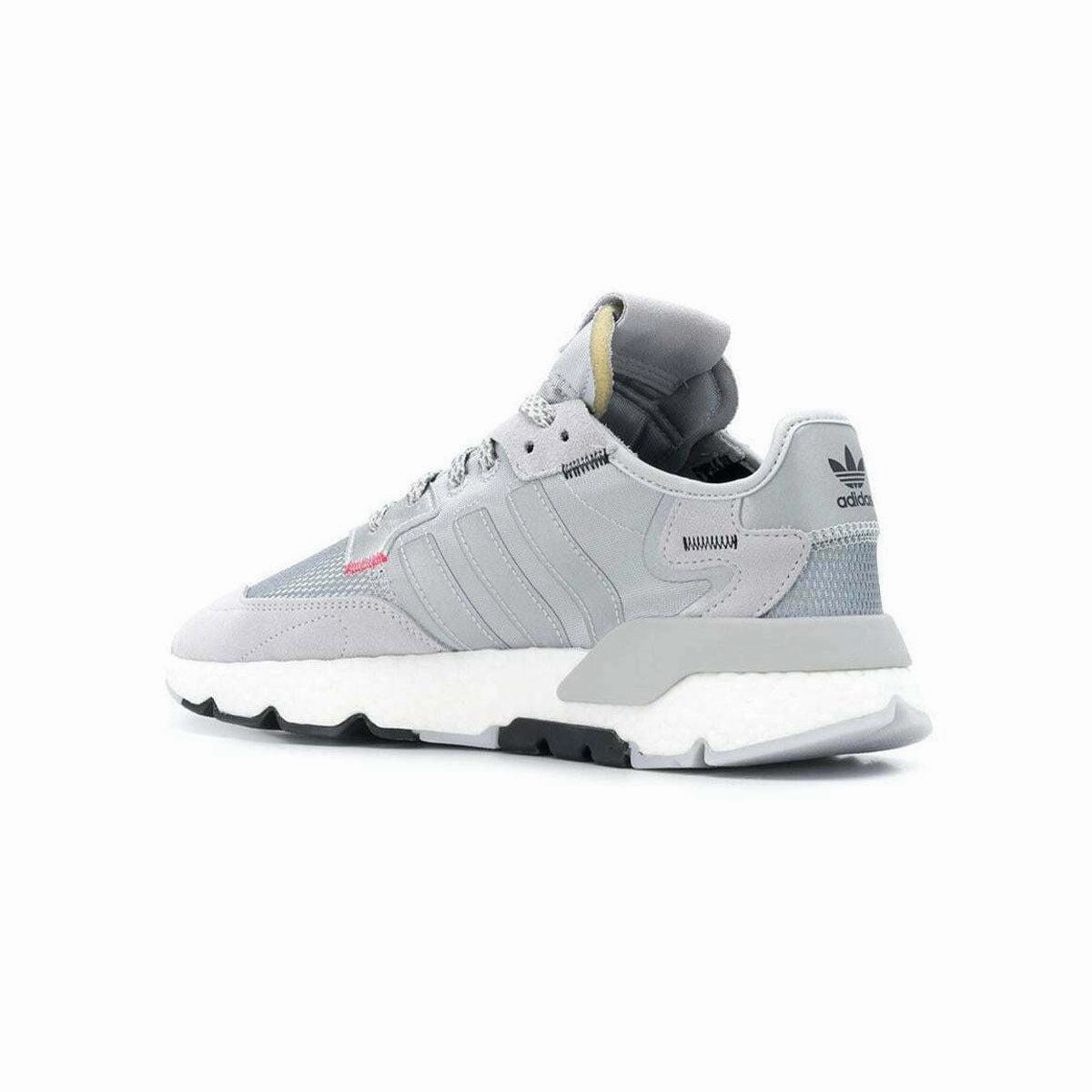Adidas Nite Jogger Silver Metallic Light Gray EE5851 Shoe Sneaker Trainer