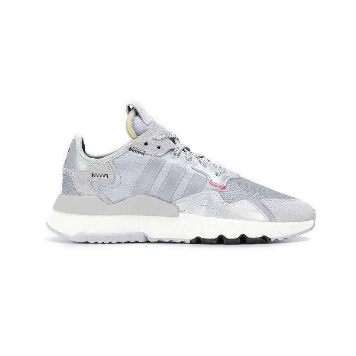 Adidas Nite Jogger Silver Metallic Light Gray EE5851 Shoe Sneaker Trainer