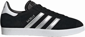adidas OG Gazelle Women ID7007 (Black/Silver Metallic/F), Size 8.5