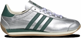 Adidas Originals Country Casual - Women's (IE8412, Silver Metallic/Collegiate Green/Cream White) Size 10