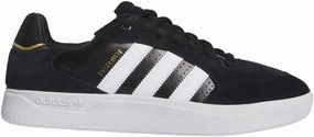 Adidas Tyshawn Low Shoes - Core Black/Cloud White/Gold Metallic