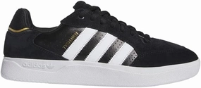Adidas Tyshawn Low Shoes - Core Black/Cloud White/Gold Metallic