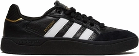 Adidas Tyshawn Low Shoes - New Black/White/Gold Metallic - 11.0