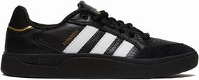 Adidas Tyshawn Low Shoes - New Black/White/Gold Metallic - 9.0