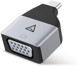 adonit Nest USB-C to VGA Adapter, Supports VGA Resolution up to 1920 x 1200 @ 60Hz, Grey