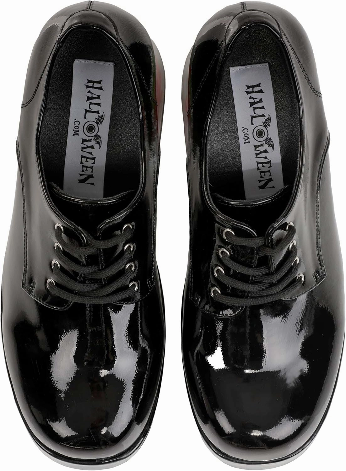 Adult Black or White Goldfish Platform Shoes | Costume Lace Up Footwear & Fishtank Heel | Retro Disco Party Shoes