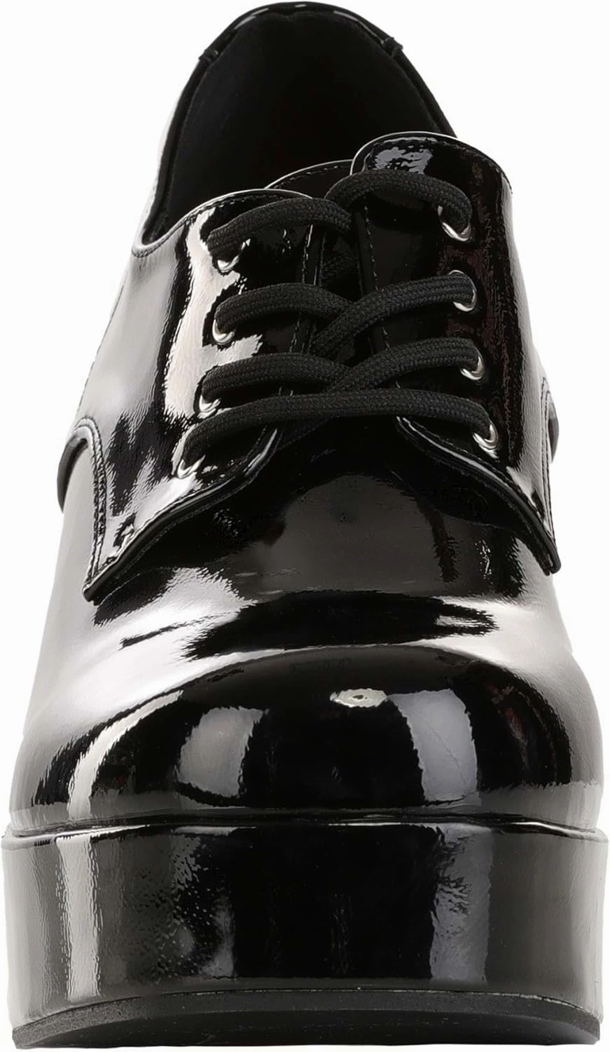 Adult Black or White Goldfish Platform Shoes | Costume Lace Up Footwear & Fishtank Heel | Retro Disco Party Shoes