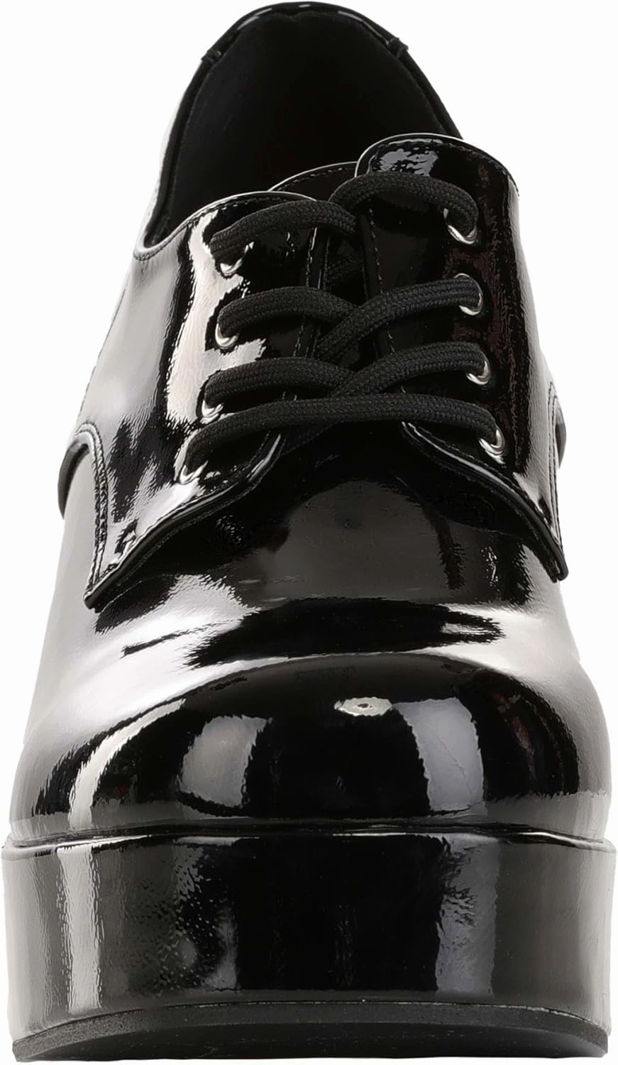 Adult Black or White Goldfish Platform Shoes | Costume Lace Up Footwear & Fishtank Heel | Retro Disco Party Shoes