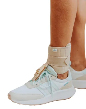 AFO Foot Drop Brace - Drop Foot Brace for Walking - AFO - Unisex (Beige)