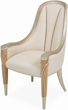 Aico Amini Villa Cherie 2 Arm Chair in Caramel