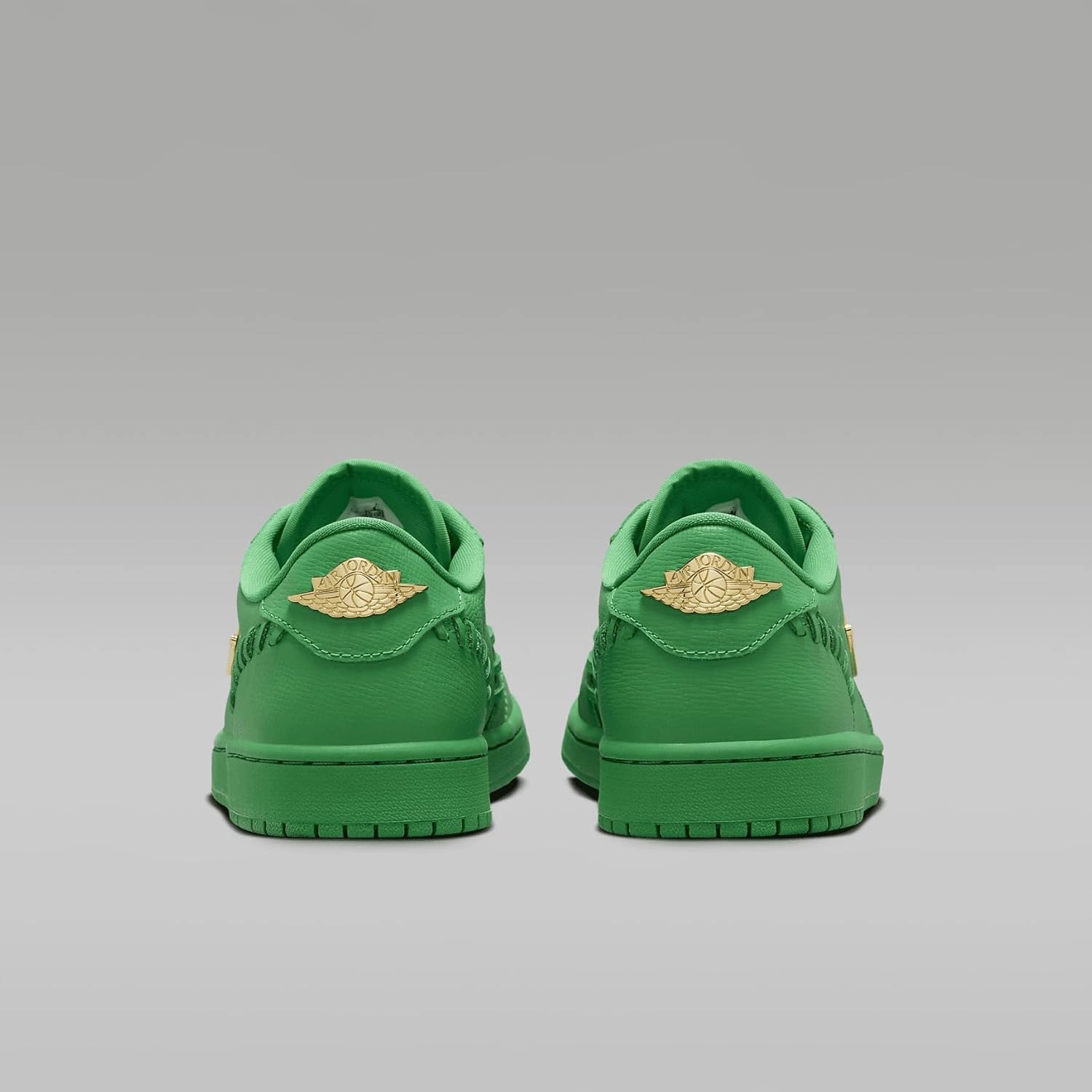 Air Jordan 1 Low Method of Make Women's Shoes (FN5032-300, Lucky Green/Metallic Gold)