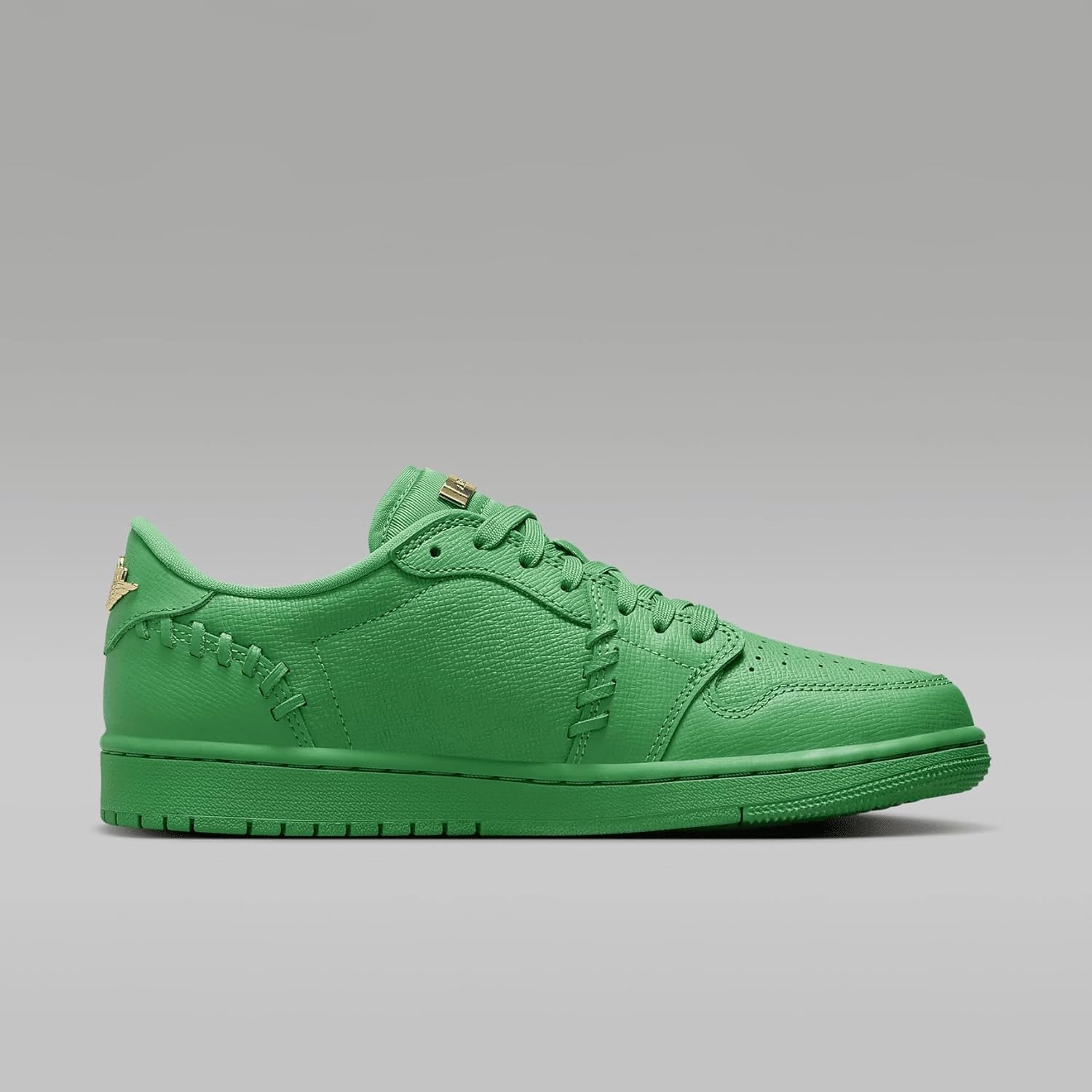 Air Jordan 1 Low Method of Make Women's Shoes (FN5032-300, Lucky Green/Metallic Gold)