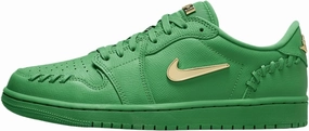 Air Jordan 1 Low Method of Make Women's Shoes (FN5032-300, Lucky Green/Metallic Gold)