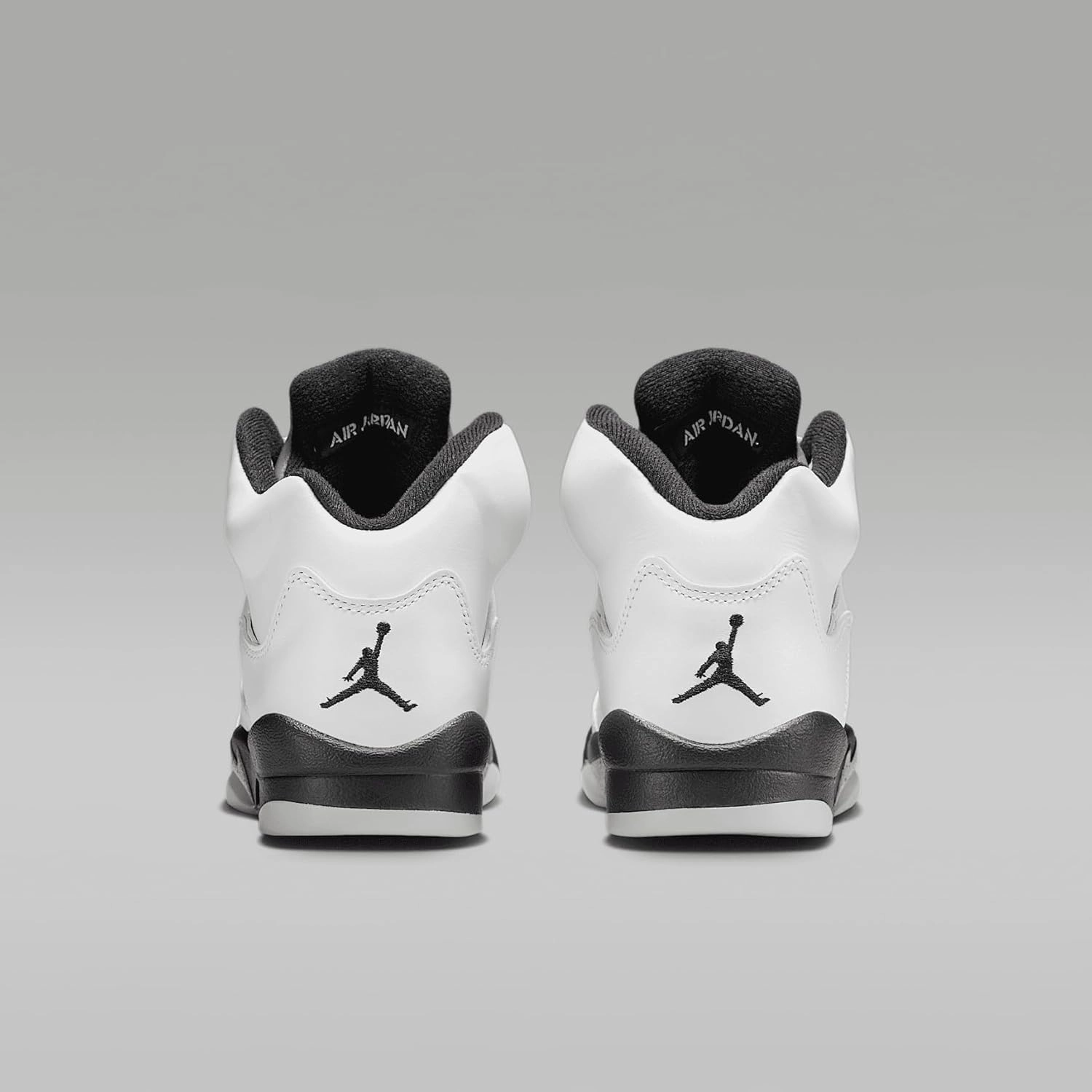 Air Jordan 5 Retro Big Kids' Shoes (440888-110, White/Sail/Metallic Silver/Black)
