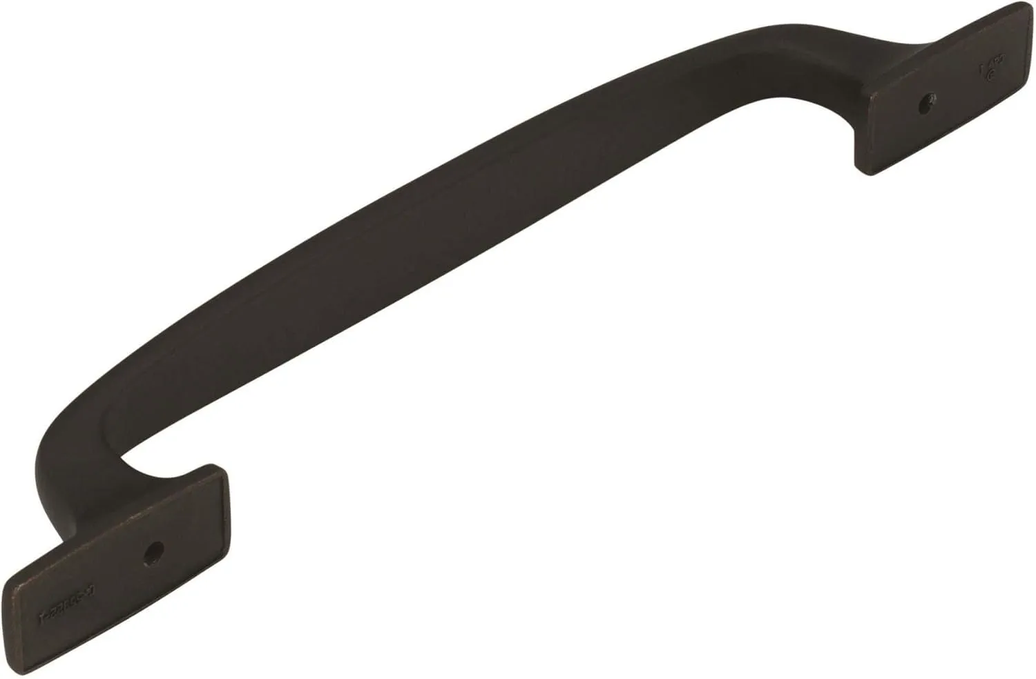 Amerock | Appliance Pull | Polished Nickel | 8 inch (203 mm) Center to Center | Highland Ridge | 1 Pack | Drawer Pull | Drawer Handle | Cabinet Hardware