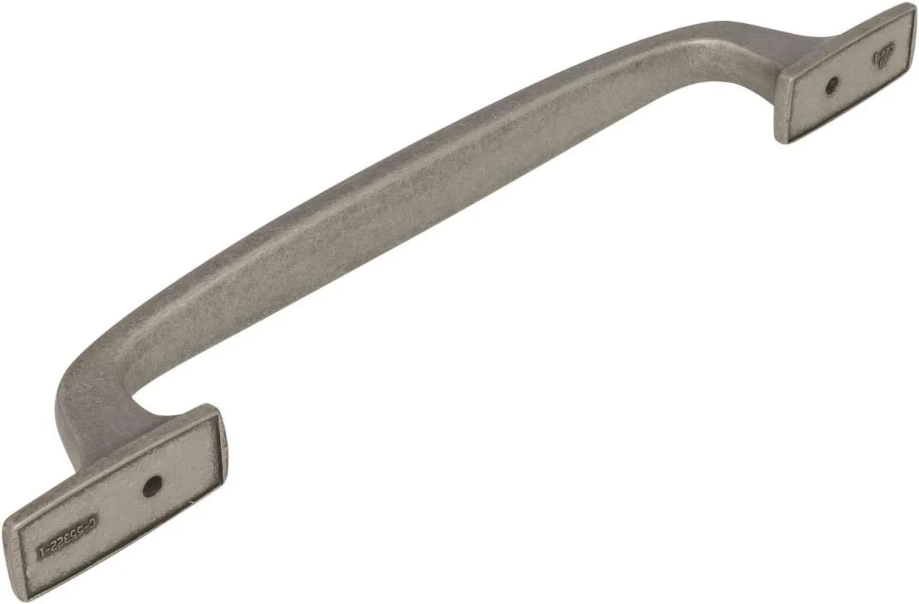 Amerock | Appliance Pull | Polished Nickel | 8 inch (203 mm) Center to Center | Highland Ridge | 1 Pack | Drawer Pull | Drawer Handle | Cabinet Hardware