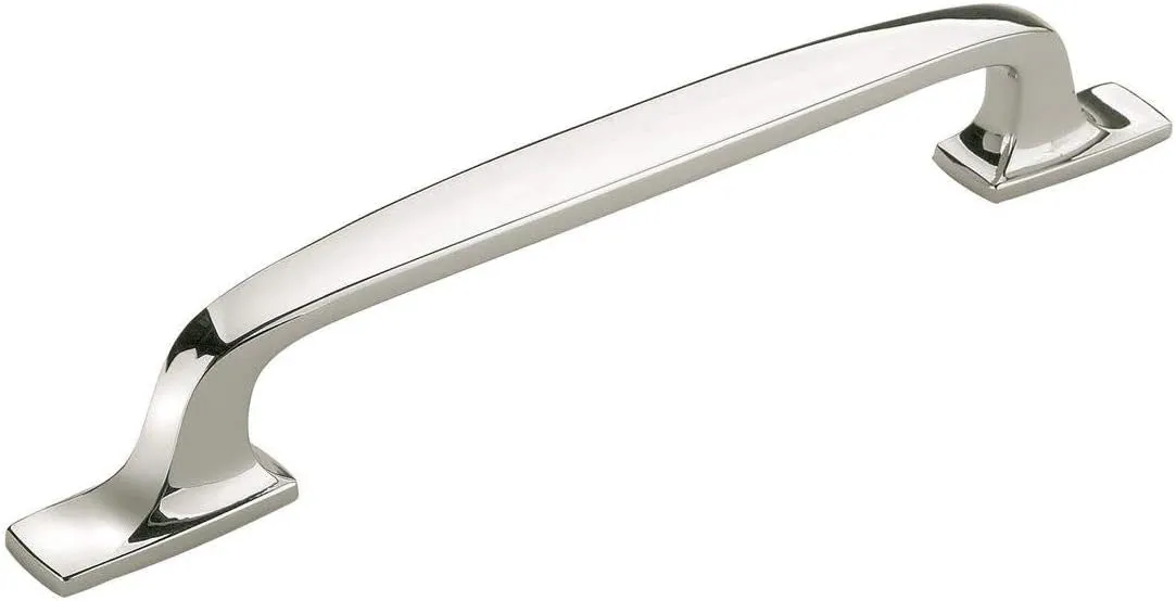 Amerock | Appliance Pull | Polished Nickel | 8 inch (203 mm) Center to Center | Highland Ridge | 1 Pack | Drawer Pull | Drawer Handle | Cabinet Hardware