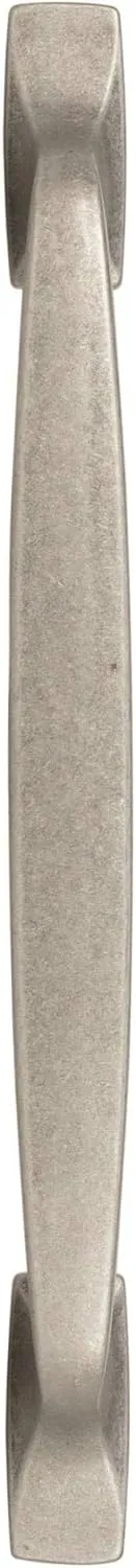 Amerock | Appliance Pull | Polished Nickel | 8 inch (203 mm) Center to Center | Highland Ridge | 1 Pack | Drawer Pull | Drawer Handle | Cabinet Hardware