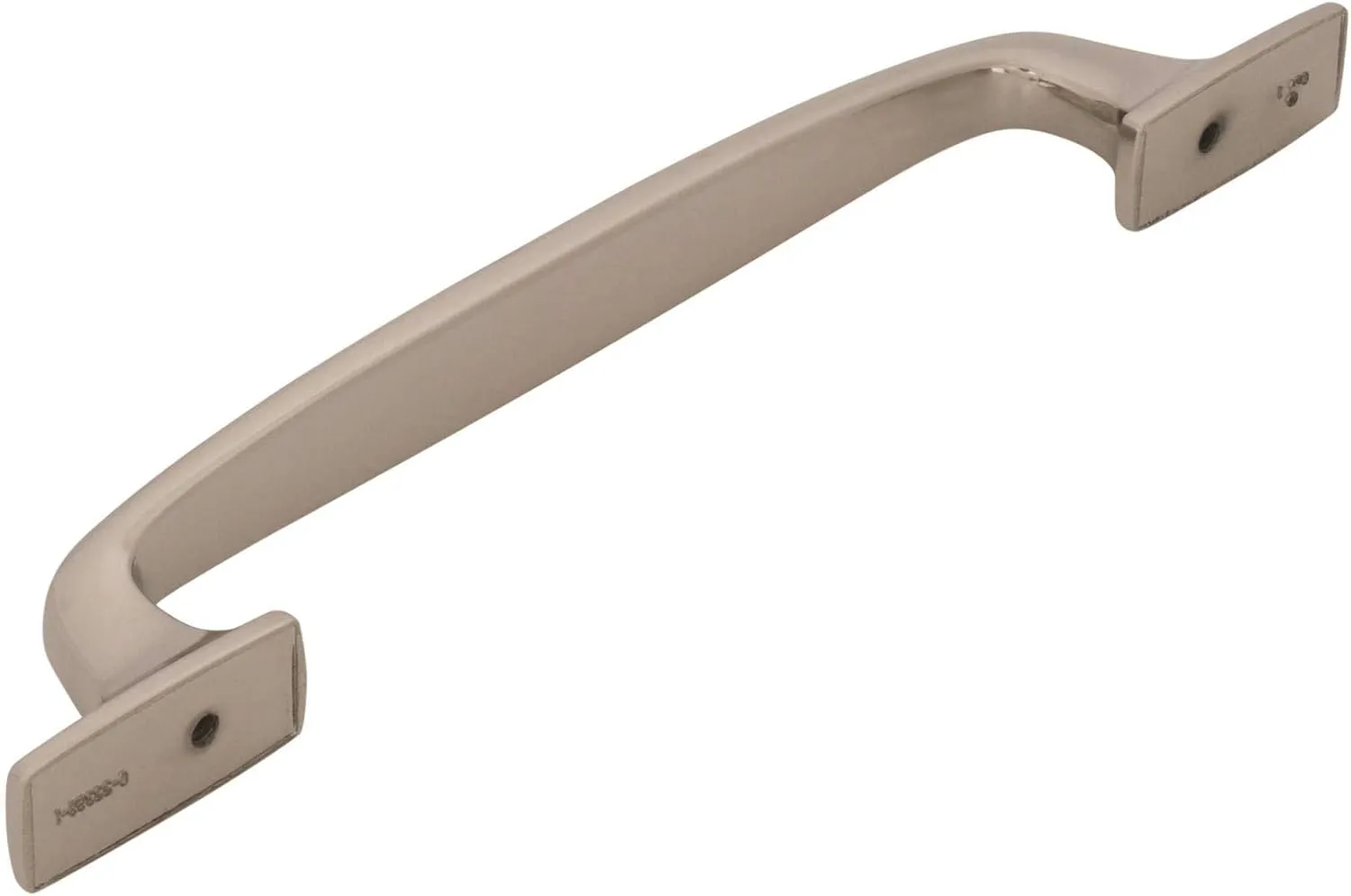 Amerock | Appliance Pull | Polished Nickel | 8 inch (203 mm) Center to Center | Highland Ridge | 1 Pack | Drawer Pull | Drawer Handle | Cabinet Hardware