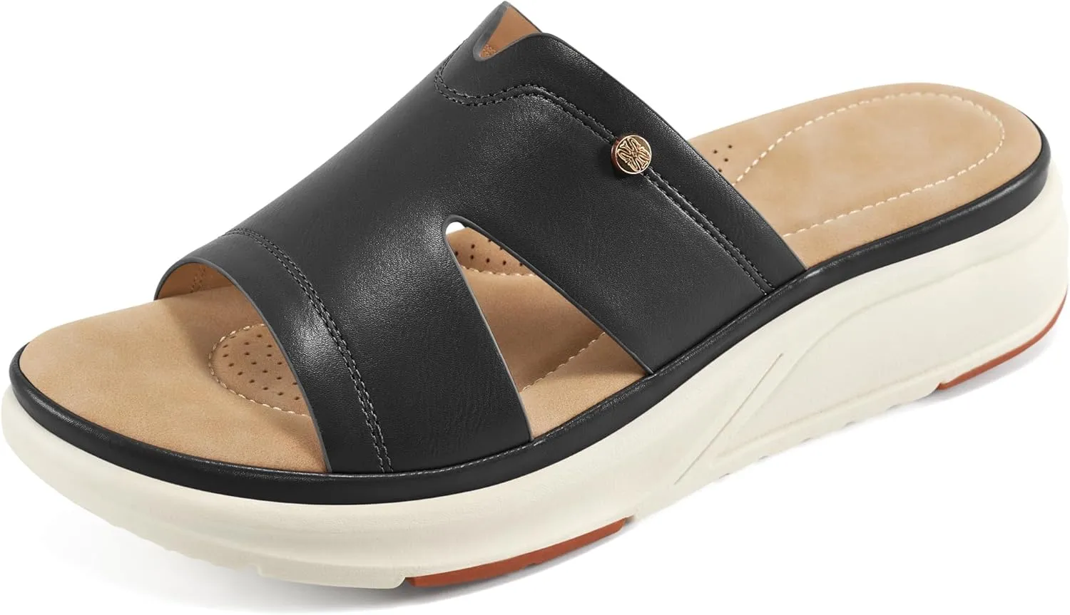 Aomigoct Dressy Sandals for Women Comfort: Summer Platform Womens Sandals 2025 - Ladies Fashion Walking Sandal Indoor Outdoor