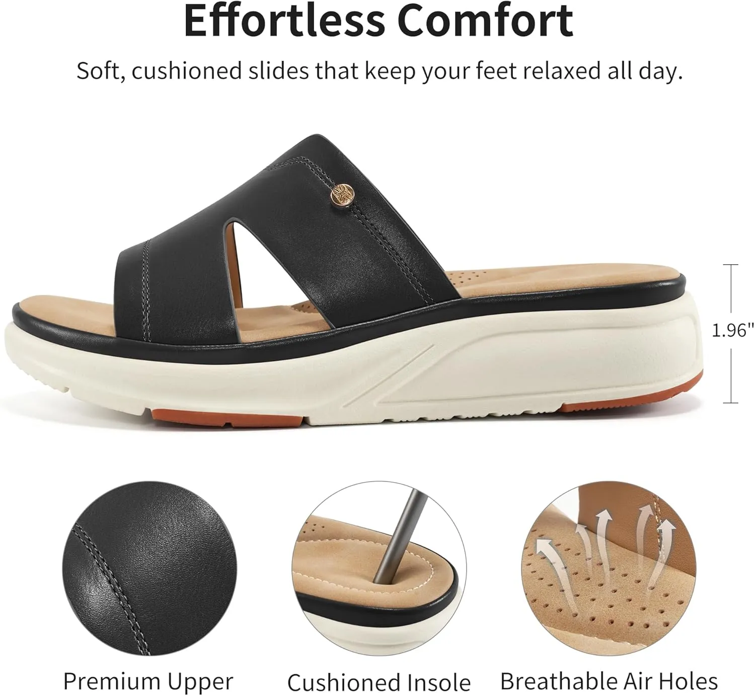 Aomigoct Dressy Sandals for Women Comfort: Summer Platform Womens Sandals 2025 - Ladies Fashion Walking Sandal Indoor Outdoor