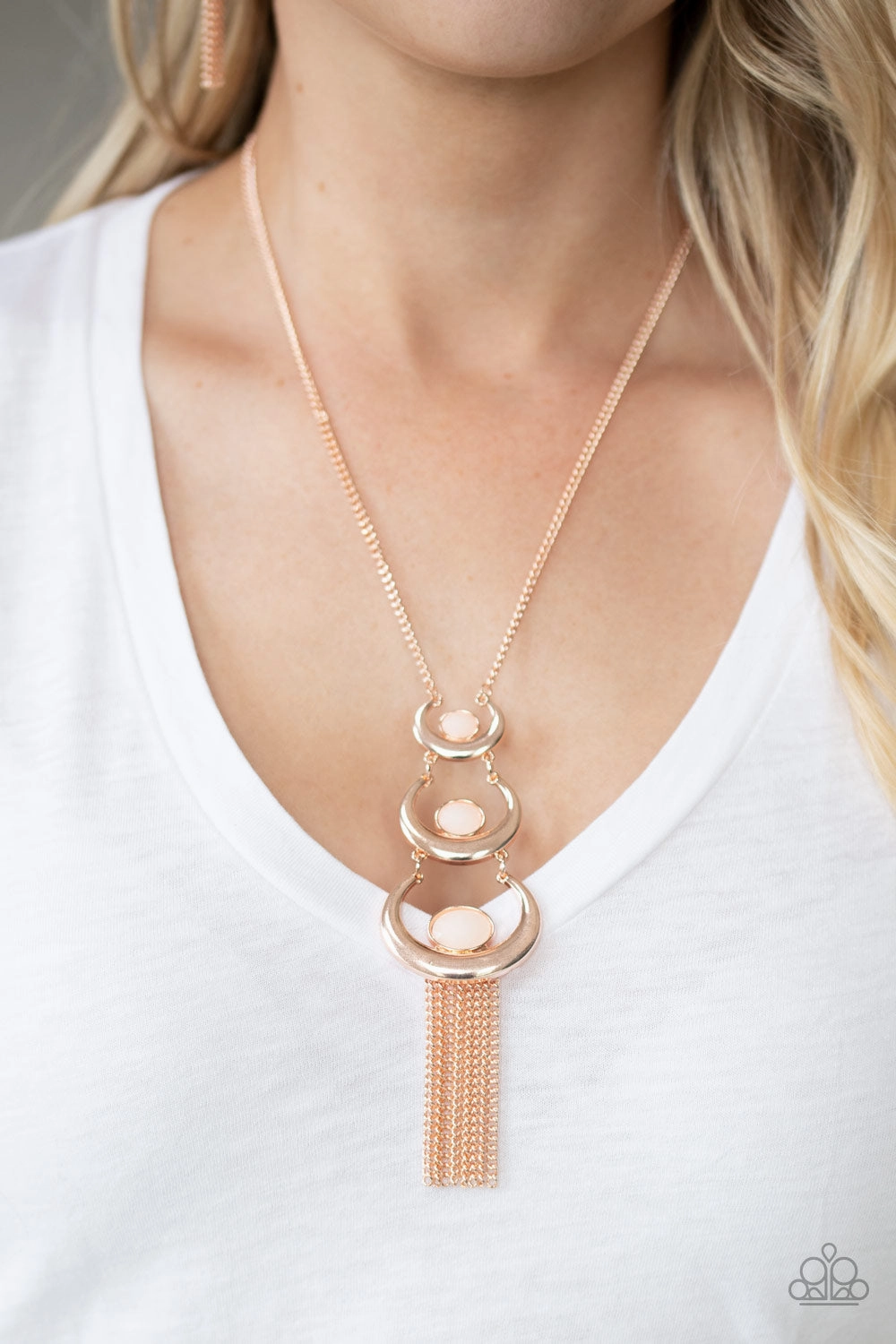 As MOON As I Can - Rose Gold Paparazzi Accessories