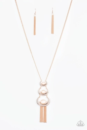 As MOON As I Can - Rose Gold Paparazzi Accessories
